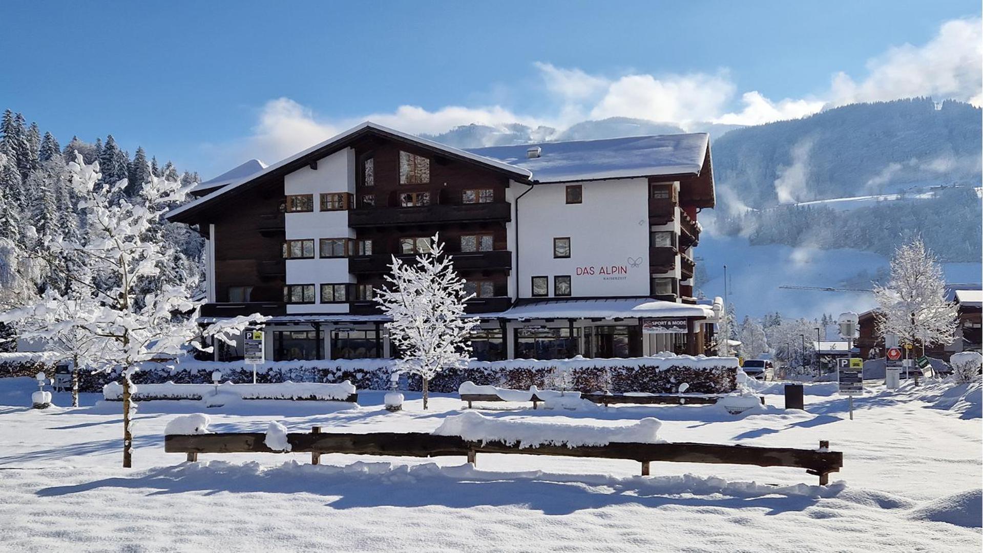 شيفو أم فيلدن كايزر Das Alpin - Hotel Garni Guesthouse المظهر الخارجي الصورة